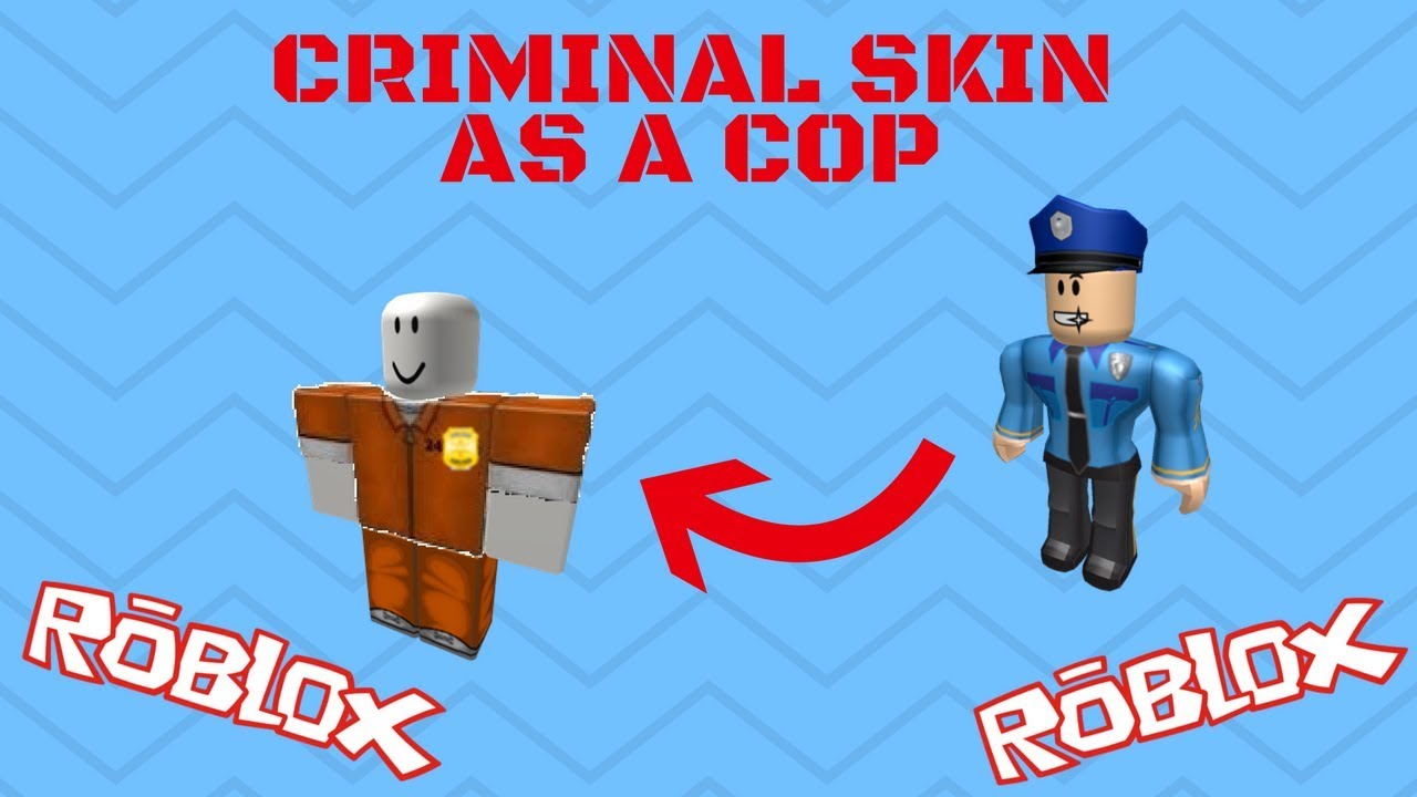 Roblox Jailbreak Cop With A Prisoner Outfit Youtube - roblox prisoner outfit id