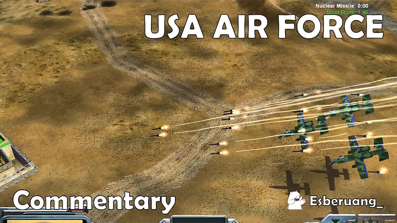 USA Air Force - China Nuke | Command & Conquer: Generals – Zero Hour (Indonesian)