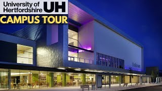 University Of Hertfordshire FULL Tour | Student Accommodation | Class Rooms  | School Shuttle