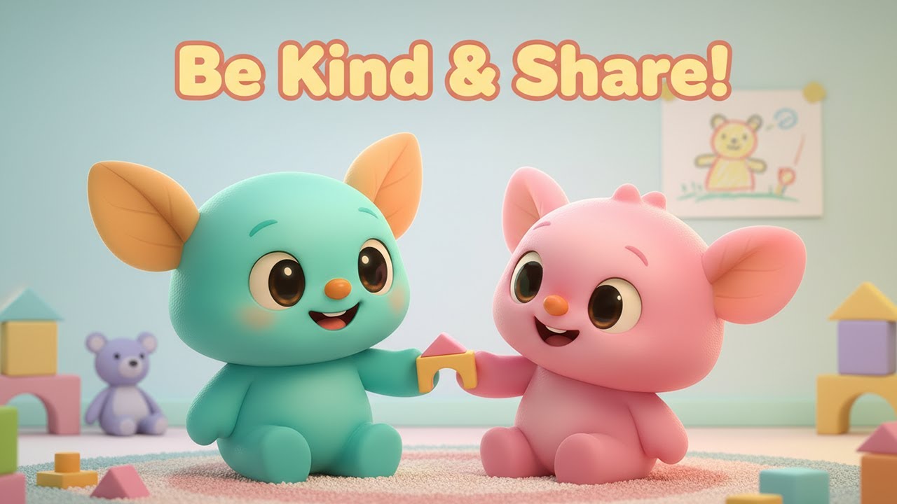 Be Kind & Share 🤝 | Tivoo Teaches Good Habits | Kids Animation | Tivoo
