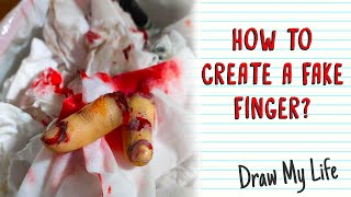 HOW TO CREATE A FAKE FINGER? | Draw My Life