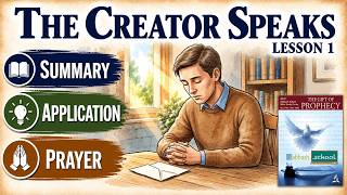 The Creator Speaks • Sabbath School Lesson 1 (Q4 2026) | Summary, Application & Prayers