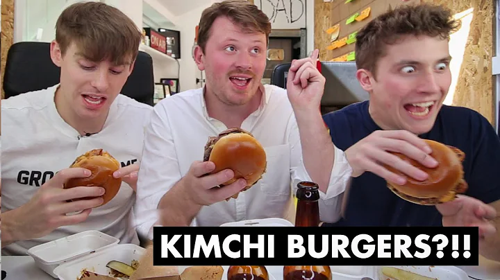 BRITISH "KIMCHEESE" BURGER?!