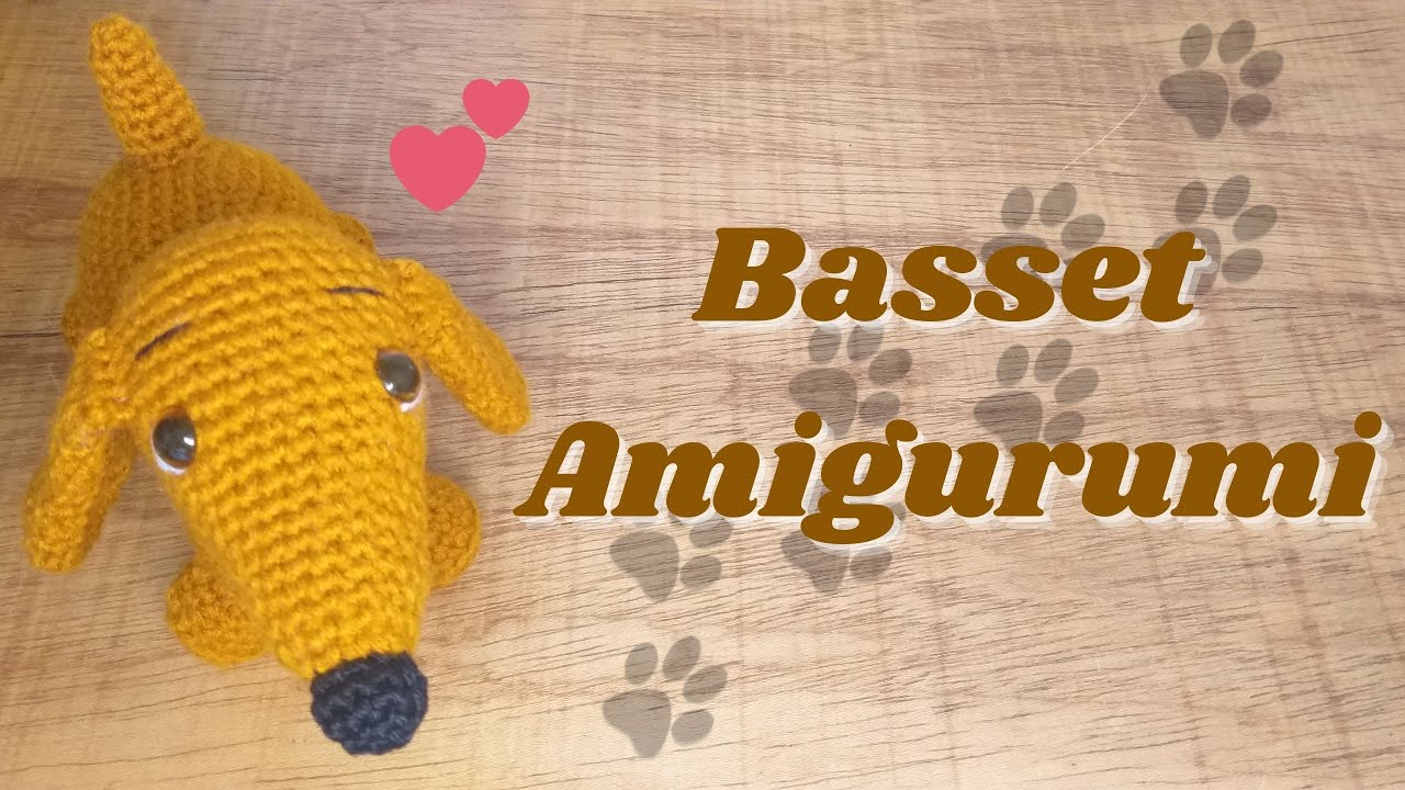 Pimentinha, o Basset Amigurumi
