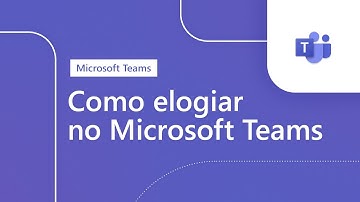 Como elogiar no Microsoft Teams