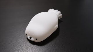 電子レンジで温められる！かわいいアザラシ湯たんぽ / Seal Hot Water Bag