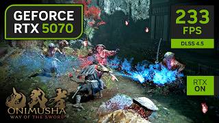RTX 5070 on Onimusha: Way of the Sword | 1080p, 1440p, 4K with RTX ON!