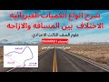 شرح انواع الكميات الفيزيائيه والاختلاف بين المسافه والازاحه علوم الصف الثالث الاعدادي ترم اول 2025