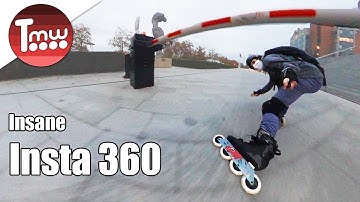 Insta360 One X 2 Inline skate freeride - Sunset environment