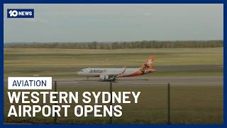 Western Sydney Airport Opens, Australia’s First New Major Airport In Half A Century | 10 News