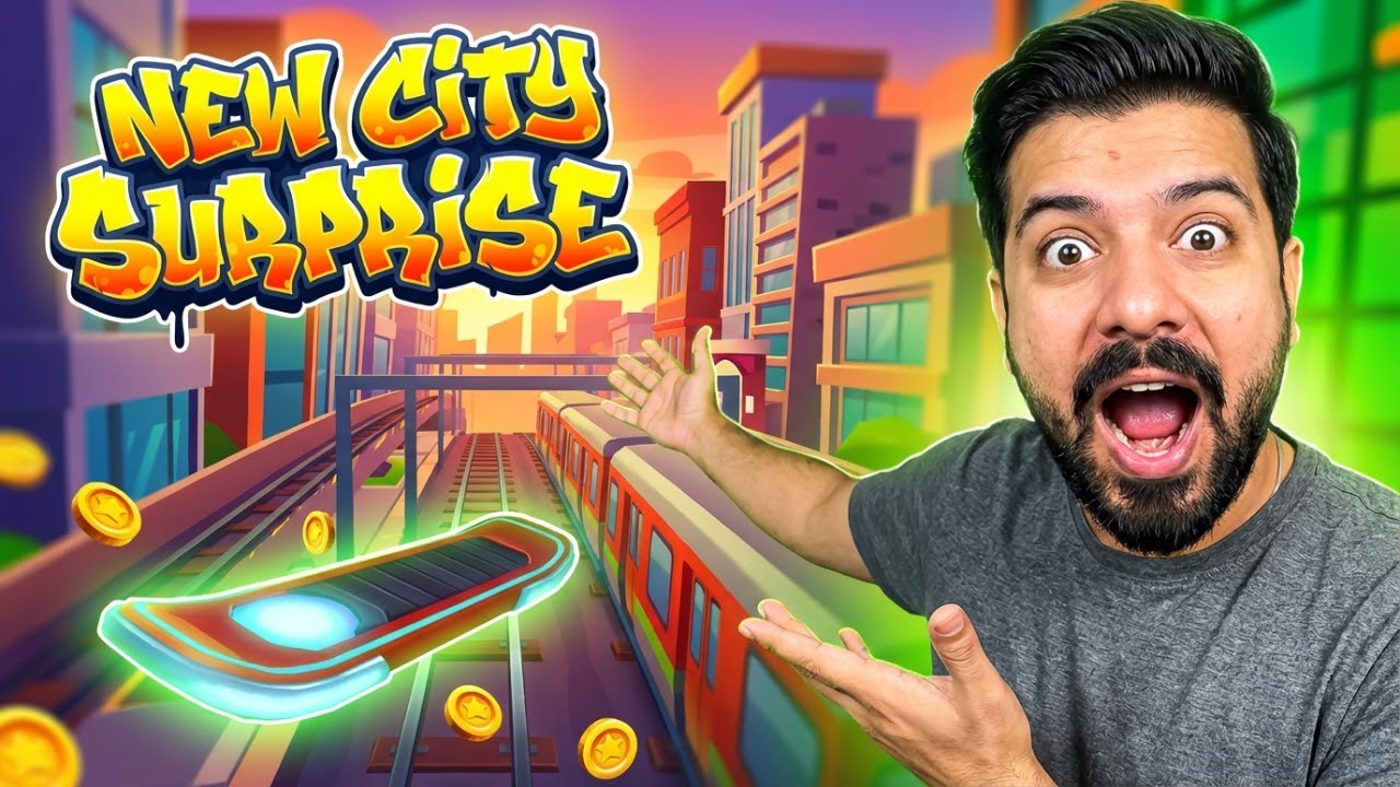 Subway Surfers City Part 1: First Time Playing the NEW Game! (Gameplay Walkthrough)