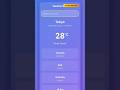 Code Weather App #coding #appmaker #design #dev #programming #weather