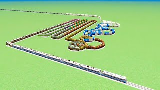 🐍CRAZY SNAKE MAZE CHALLENGE😱Can Vande Bharat Survive This Tangled Track Train Simulator