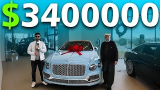 Amazon Millionaire Surprises dad with $340k Bentley