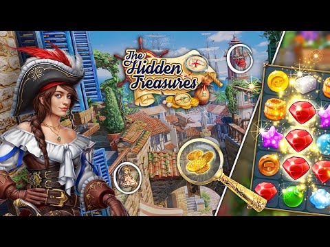 G5 Games - The Hidden Treasures: Jogo: itens ocultos e combinar