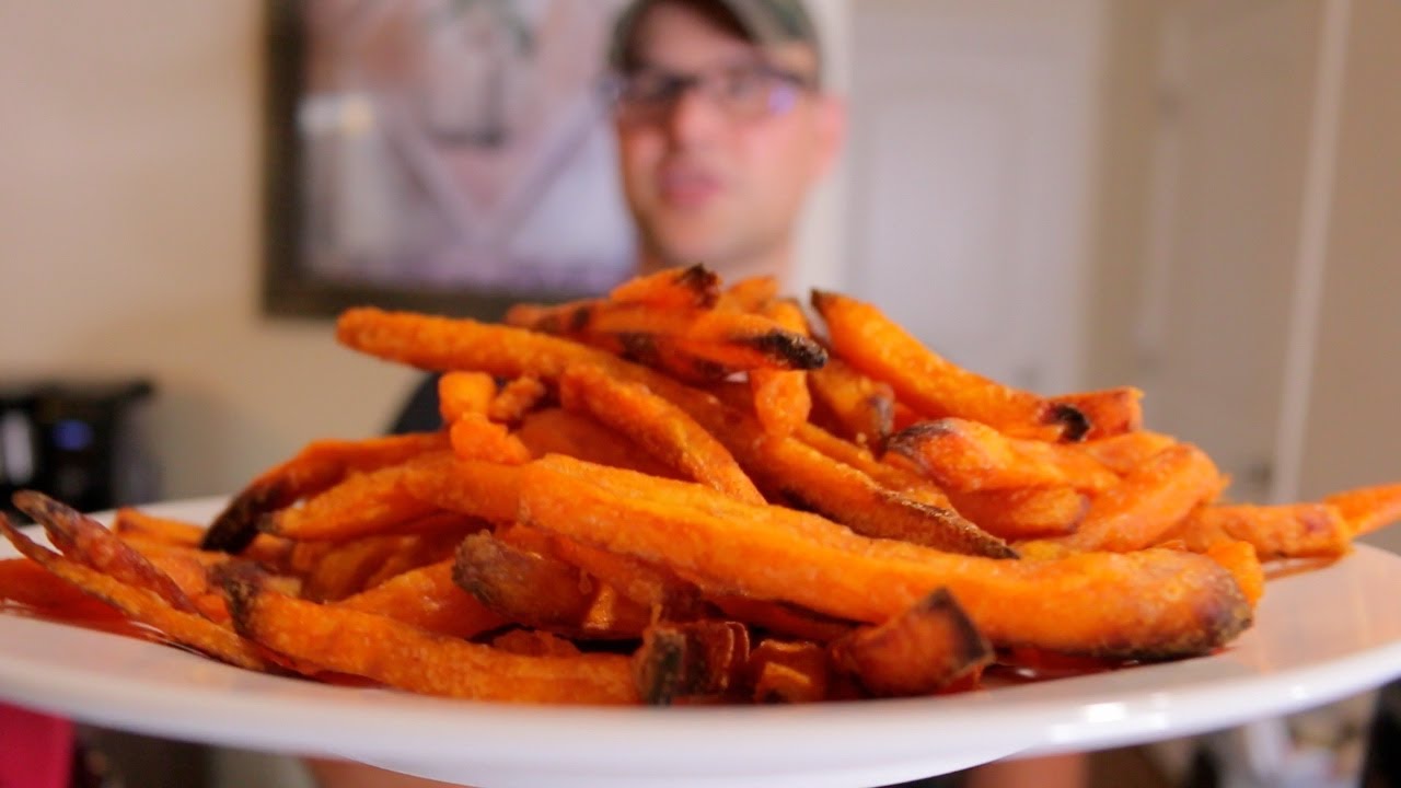 Air Fryer Sweet Potato Fries - healthy recipe channel