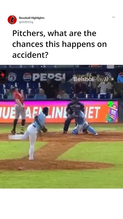 He Threw The Ball Behind The Batter - YouTube