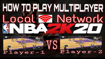 VS MODE NBA 2K20 MULTIPLAYER (no need internet)