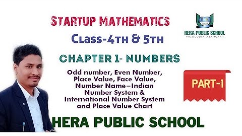 Class 4th and 5th maths Chap1 PART1 START UP MATHEMATICS(Numbers)