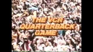 VCR Quarterback Game intro