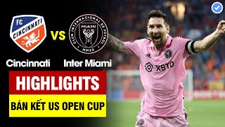 Highlights Cincinnati vs Inter Miami | Messi thiên tài phút 90+7, Miami ngược dòng không tưởng