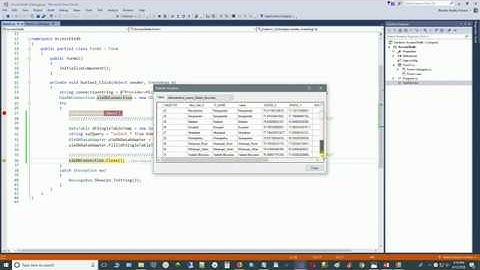 CSharp - Access - OLEDB - Load a table from database into datatable