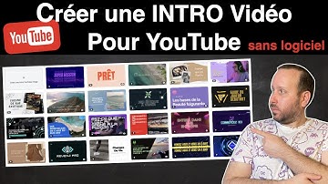 Créer une INTRO / un Générique Vidéo  pour YouTube Sans Logiciel et Gratuit