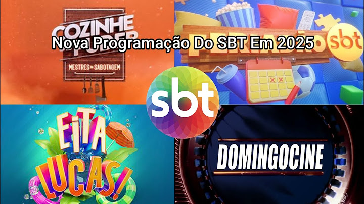Nova Programação Do SBT Em 2025 (SIMULAÇÃO)