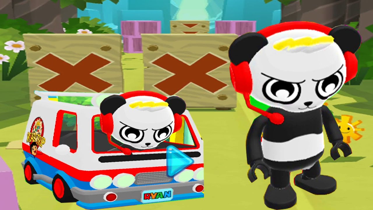 Тэг с Райаном, фургон для путешествий с комбинированной пандой