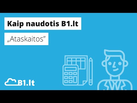 Video: Kaip Nustatyti Pristatymo Ataskaitas