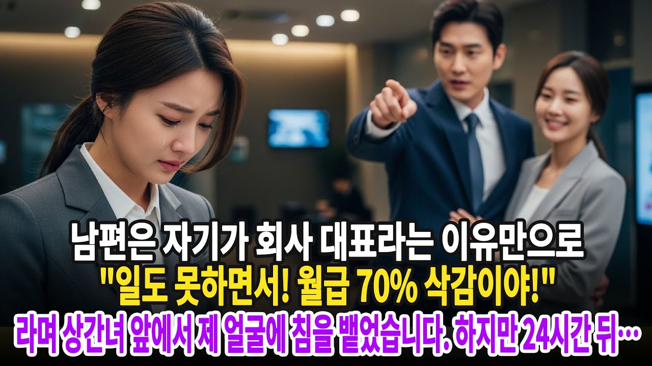 남편은 자기가 회사 대표라는 이유만으로 