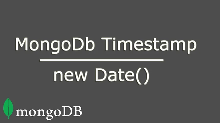 MongoDB Timestamp tutorial (insert and retrieve based on Timestamp)