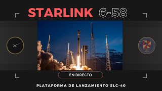 Lanzamiento de la misión Starlink Grupo 658 por SpaceX