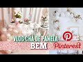 CHA DE COZINHA bem PINTEREST e VLOG final de semana | Amanda Pastore