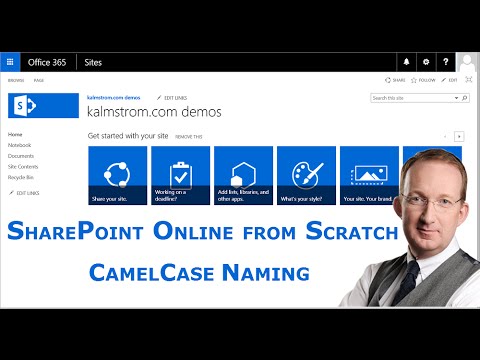 SharePoint CamelCase Naming