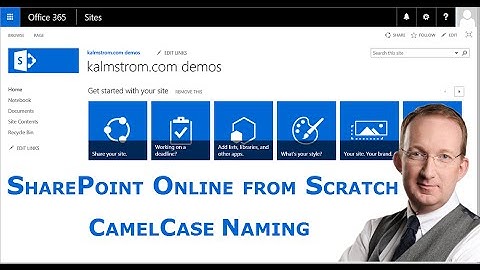 SharePoint CamelCase Naming