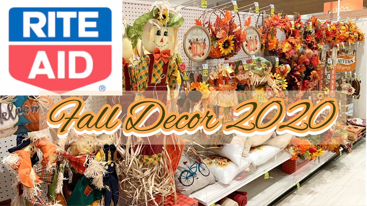 Rite Aid Fall Decor 2020 Everything 50 Off 🏷 Virtual Shopping YouTube