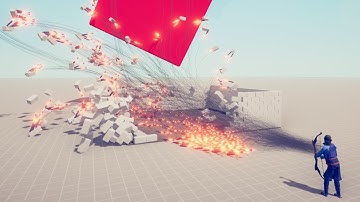 Halfling Brick House vs All OP Ranged Units TABS Mod UNIT CREATOR Totally Accurate Battle Simulator