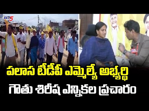 Palasa TDP MLA Candidate Gouthu Sirisha Election Campaign | AP Elections 2024 | TV5 News - TV5NEWS