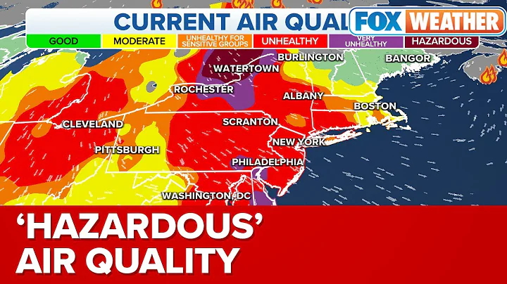 Canada Wildfires Fueling Air Quality Concerns Across Northern U.S.