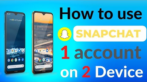 How to use Single Snapchat account on Multiple Devices [Hindi] | 1 Snapchat account on 2 Device