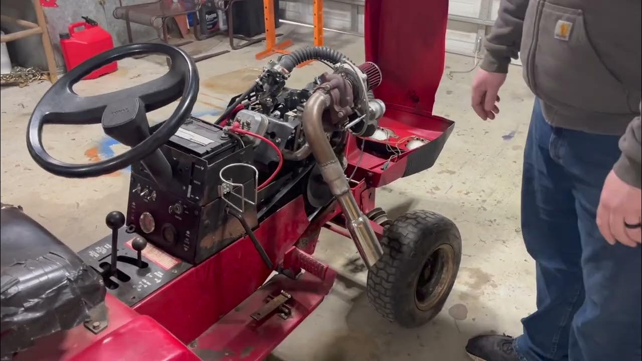 Introducing my TURBO lawn mower project YouTube