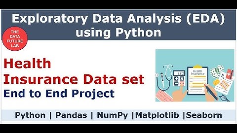 PYTHON Exploratory Data Analysis | EDA | Health Insurance Data