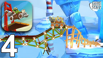 BRIDGE BUILDER ADVENTURE - Levels 31-40 - Gameplay Walkthrough Part 4 (iOS Android)