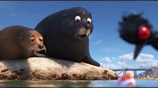 Becky and Jerome in Finding Dory