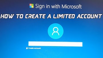 How to Create Limited User Account in Windows 10