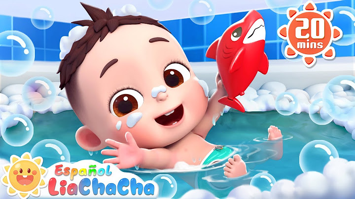 Me Encanta Bañarme🛁 | Canción de  Baño | LiaChaCha en Español - Canciones Infantiles