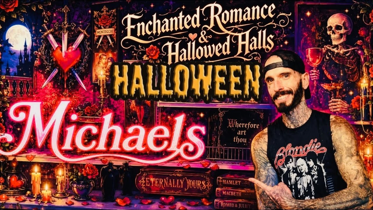 Michaels Hallowed Halls & Enchanted Romance Halloween 🎃 2026 In Store Walkthrough !