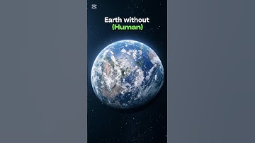 How beautiful Earth is without human..!!🤯✨#space #shorts #earth