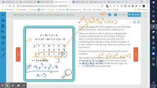 Module 1 Identifying Polynomial Factors and Graphing Zeros Part 2| Unit 5 Algebra 2